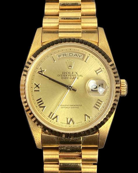 gold rolex oyster perpetual